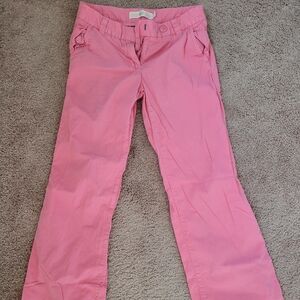 J. Crew Chino Coral Wide Leg Pants